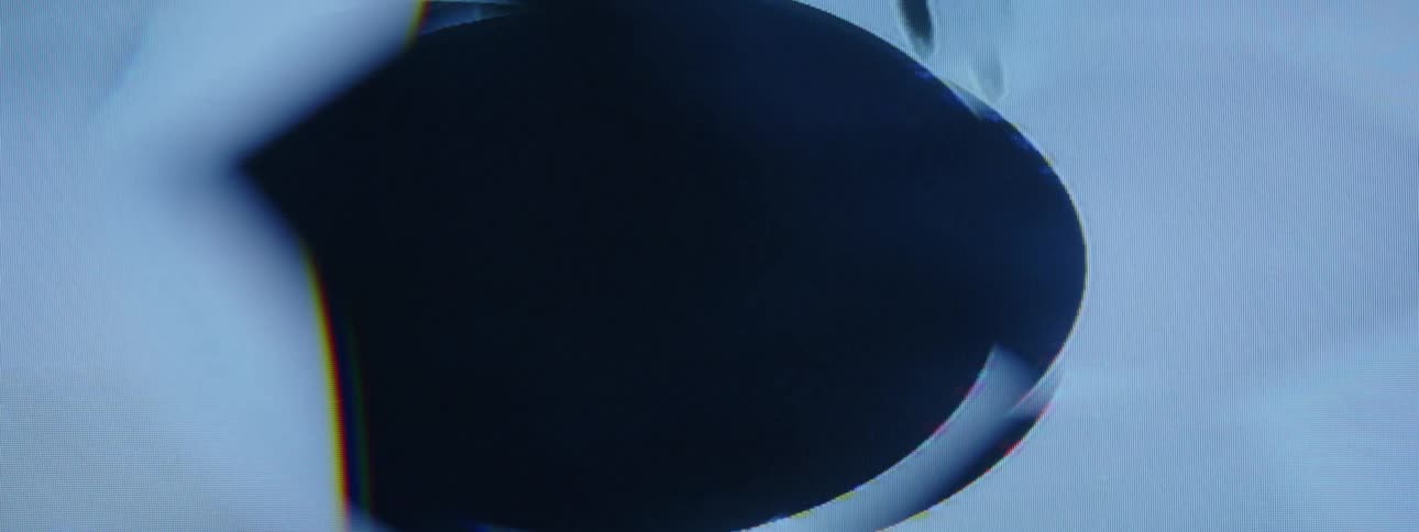Projection pattern passing on an abstract screen