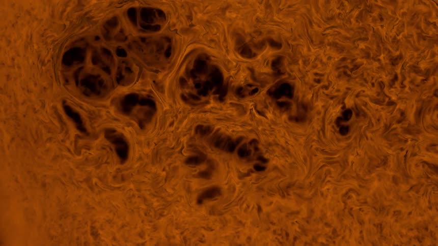 Liquid and abstract texture in suction