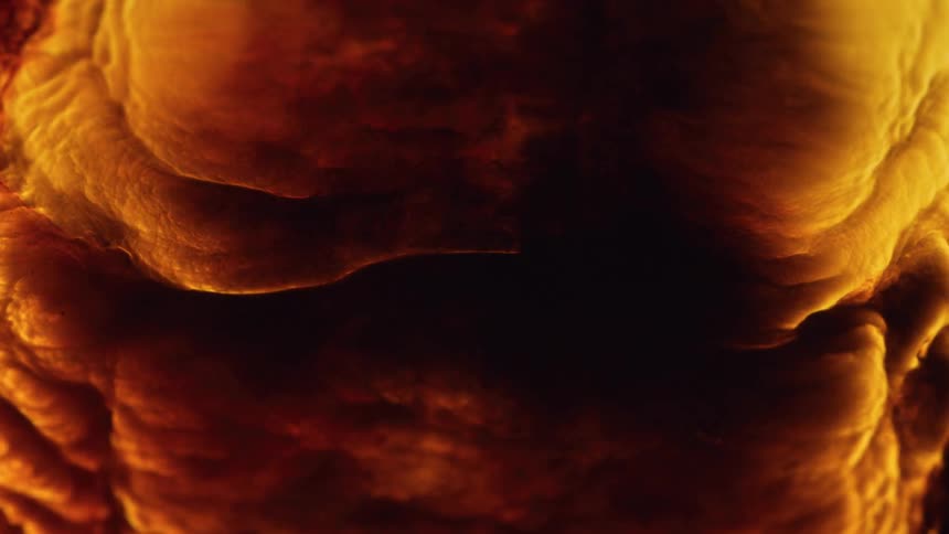 Closeup texture that spreads and expands with abstract smoke