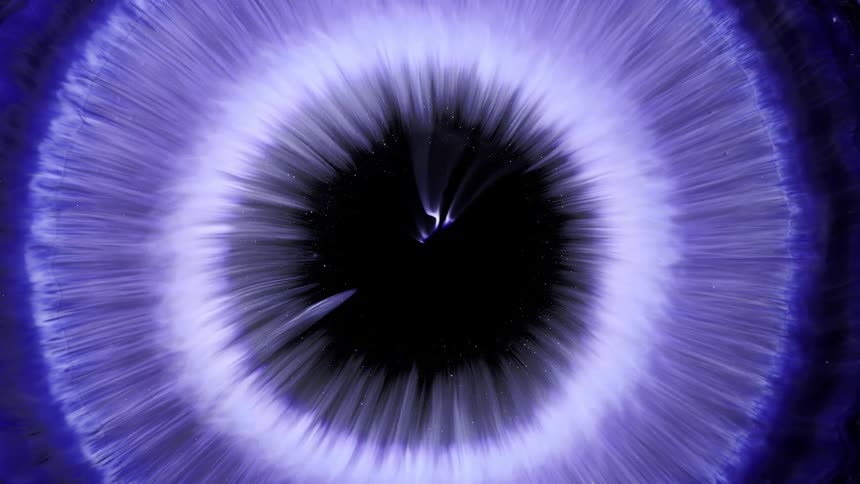 Abstract visual pattern with shades of blue white and black