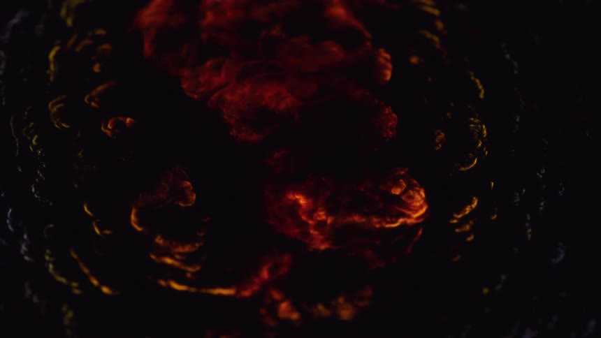 Reflection in a dense and abstract fluid