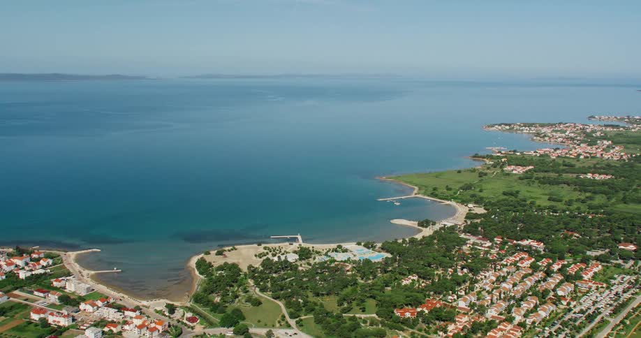 Several rural communities sitting on a coast