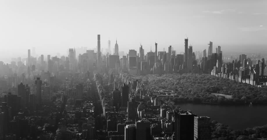 Central park sits in the middle of the big city