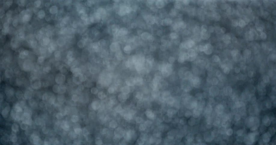 Snow falling out of focus