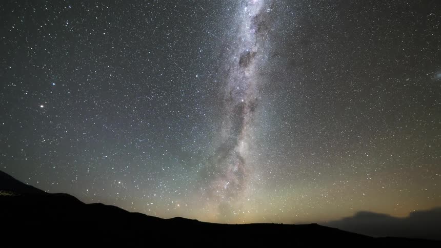 The clouds block the stars briefly
