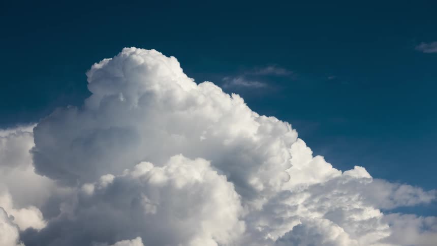 Large cloud formation