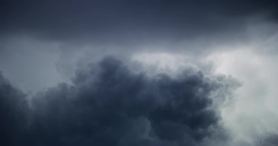 Clouds of a storm