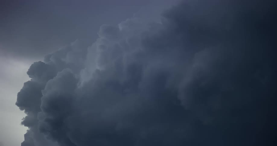 Cloudy sky with dense clouds