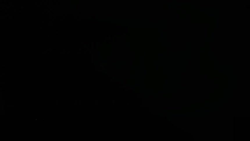 Storm with lightning in a night sky