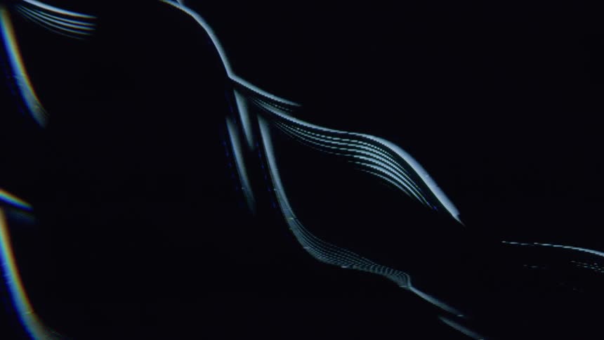 Lines move around on the screensaver