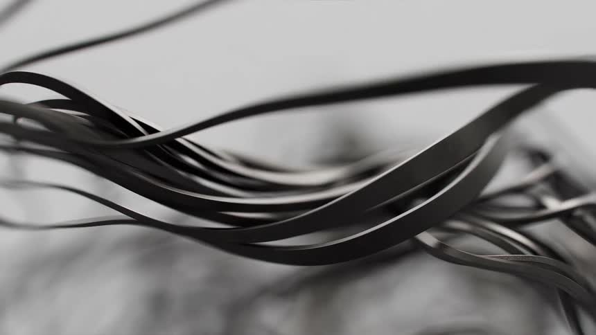 The string moves around on the screensaver