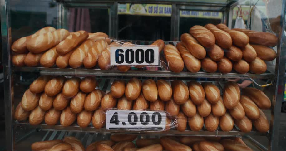 Fresh bread for sale