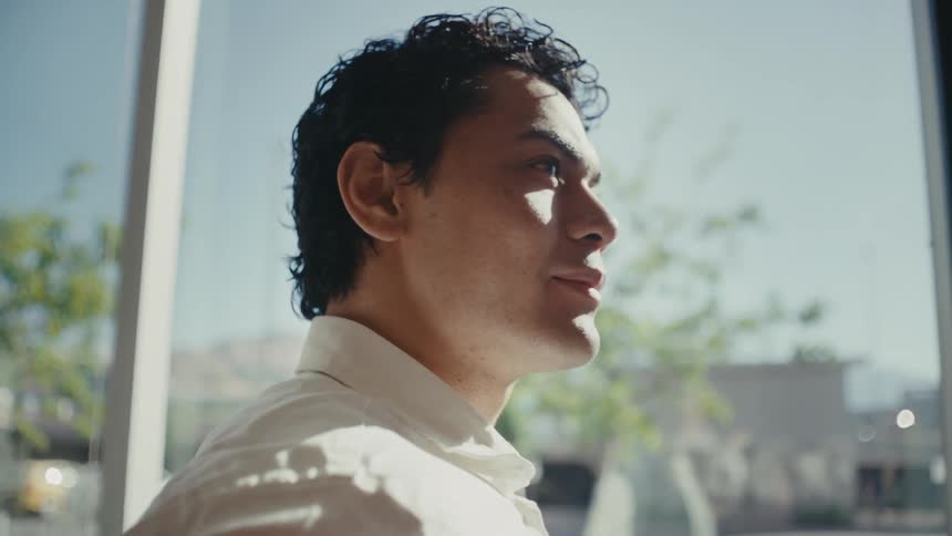Portrait of a man indoors