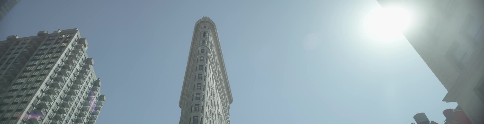 A tall building in the city during the day