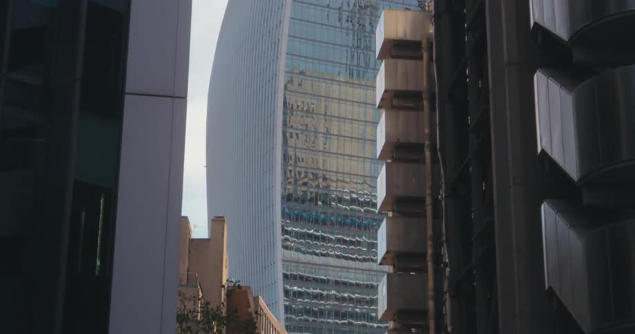 Metropolises with modern skyscrapers