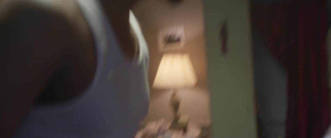 A man and woman argue at home