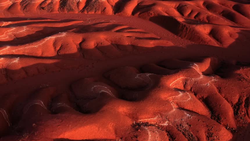 Mountain ranges on mars