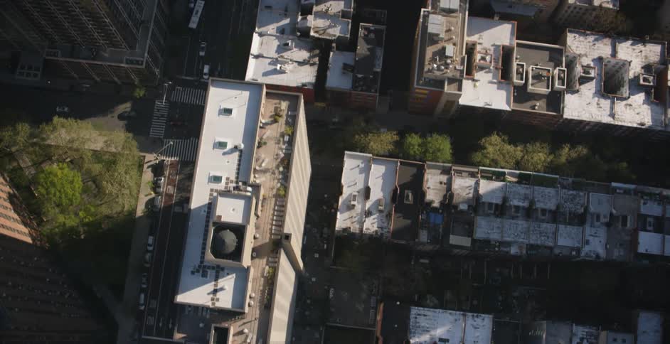 Aerial view of a city
