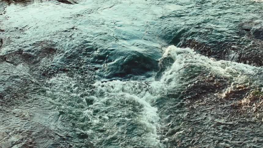 River with flowing waters