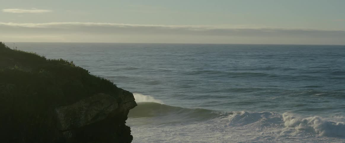 Natural landscape of the coast by the sea