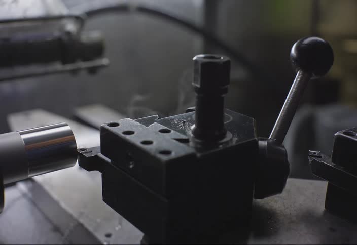 A clip of a functional machine