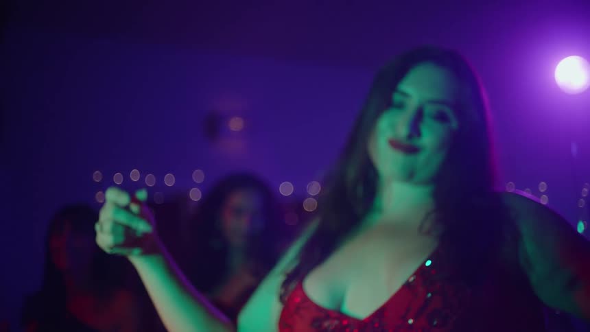 Women dancing in a party hall