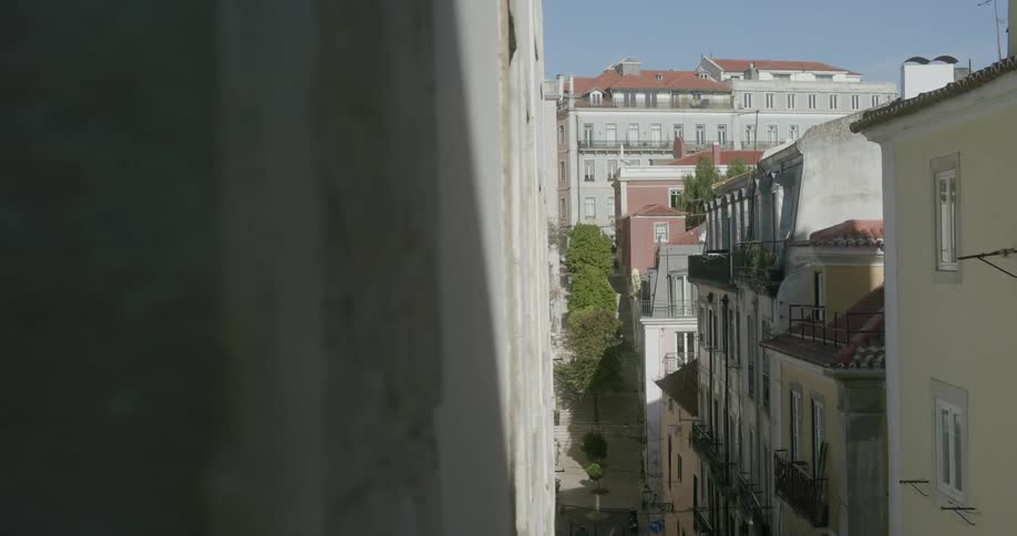 Urban and residential neighborhood with classical architecture