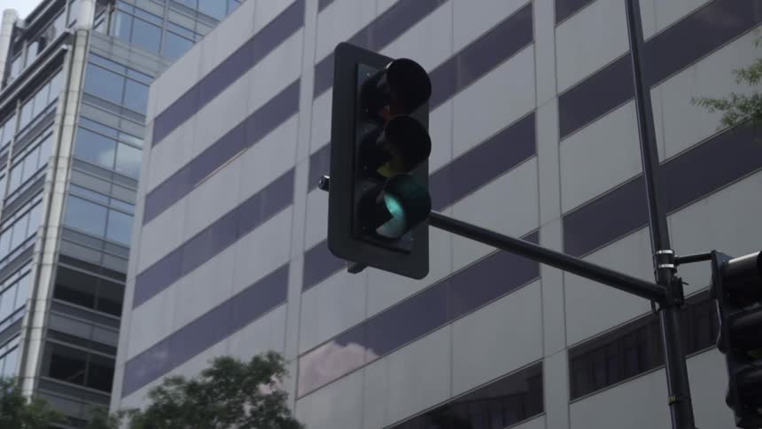 A footage of traffic light