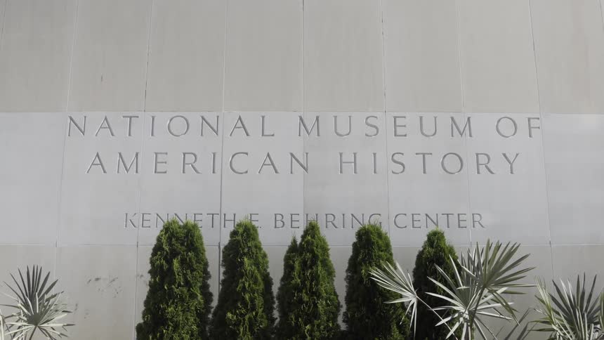 Facade of a historical museum