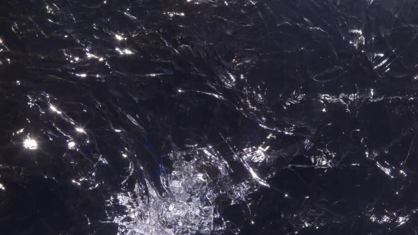 Water in abstract expansion movement