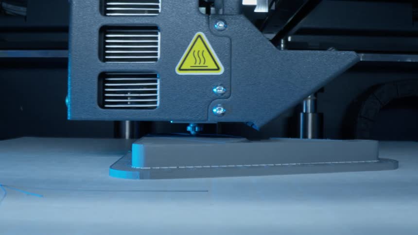 3d printer in operation