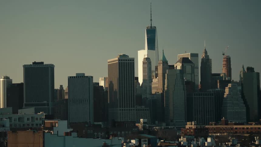 View of a city skyline