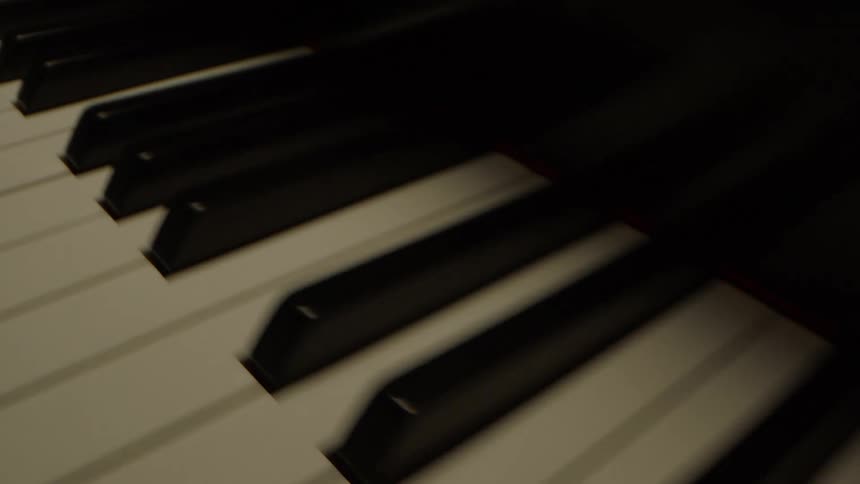 A piano keyboard