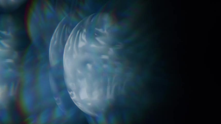 Bluish texture with abstract light reflecting