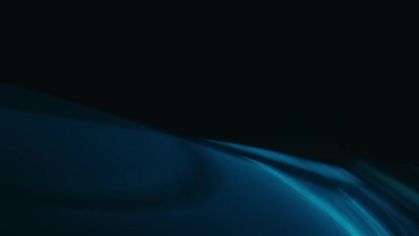 An abstract clip of a glowing blue light