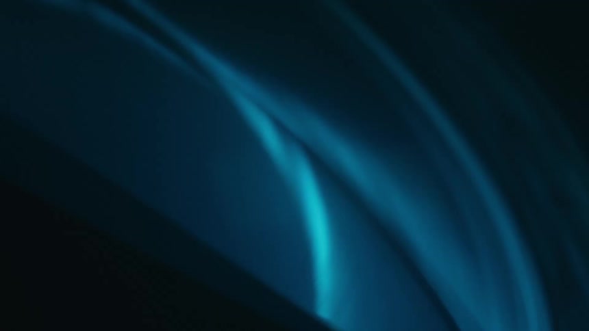 Abstract blue lights against a dark background
