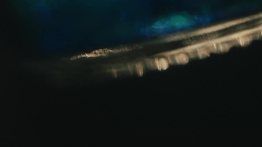 Liquid in a container in abstract motion