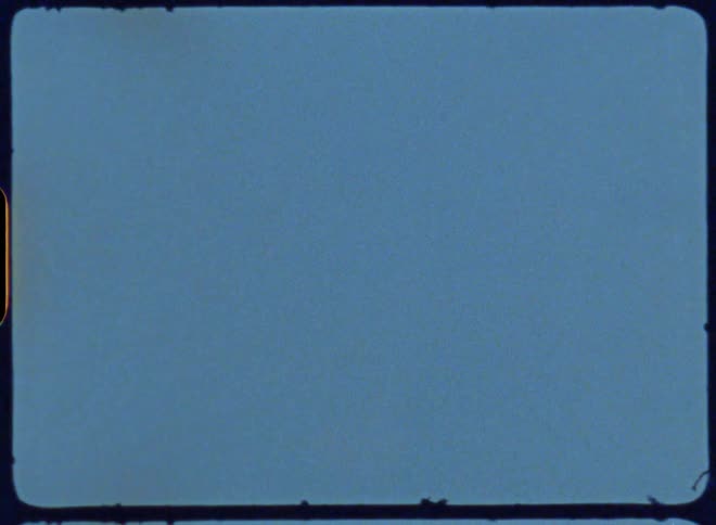 A clear deep blue sky captured on vintage film