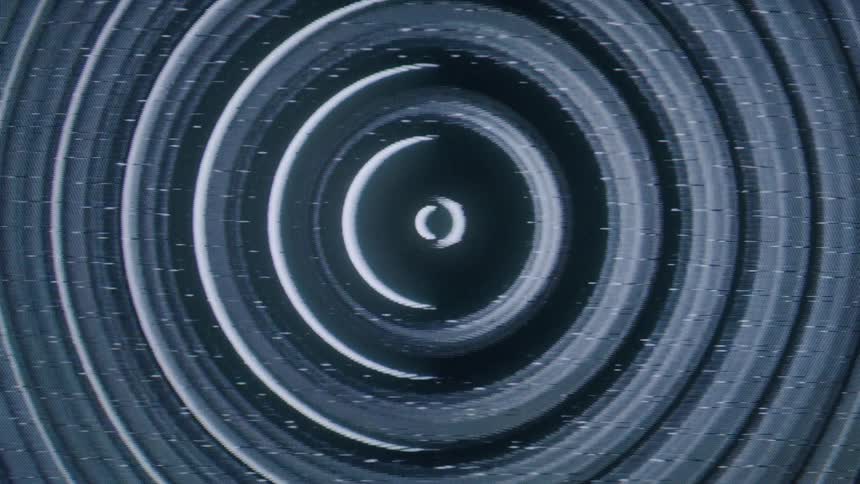 Abstract moving spiral vortex pattern