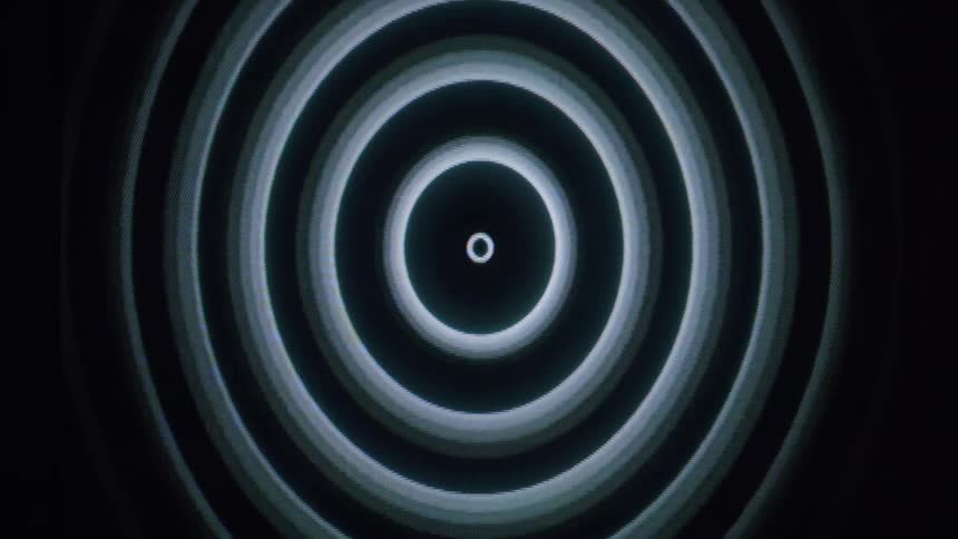 Vortex circle against a black background