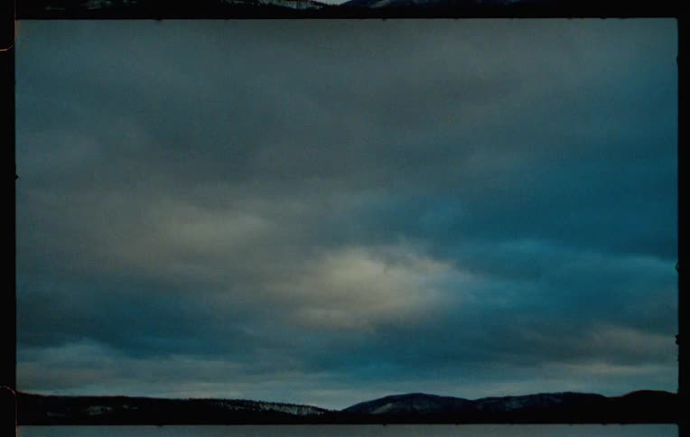 Landscape under a cloudy sky