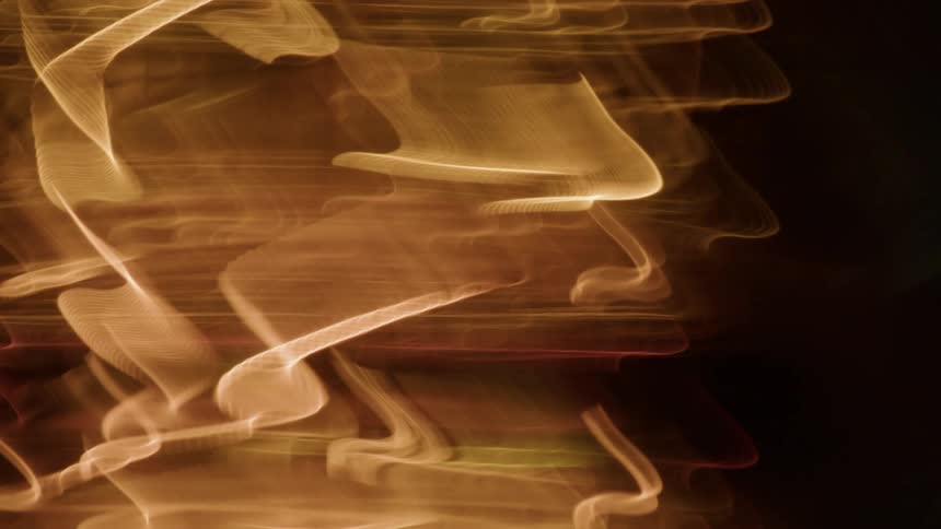 Abstract flickering light reflection