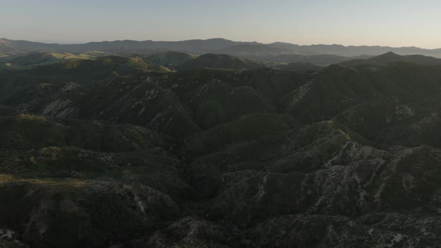 View of mountains on a sunny day