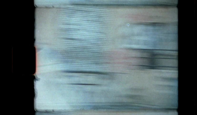Moving and distorted view of an urban city