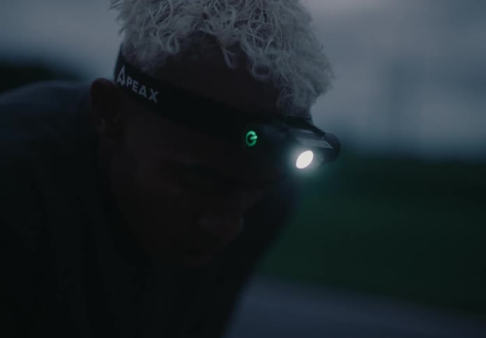 A clip of a person exercising