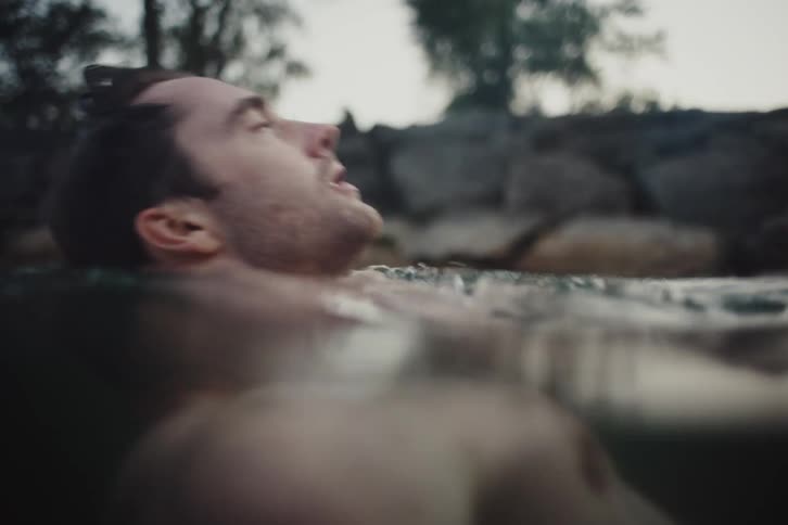 A clip of a person wimming
