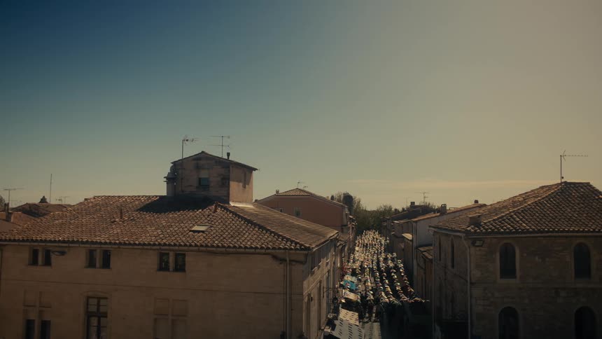 Old and classical buildings in an urban city