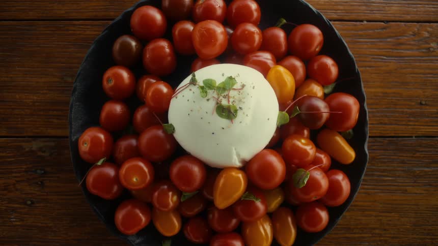 Tomato with burrata