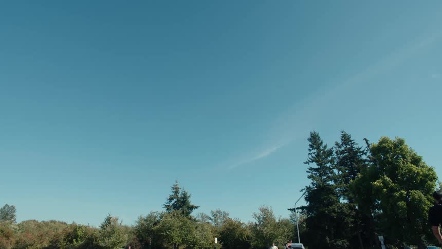 Man riding a bike outdoors