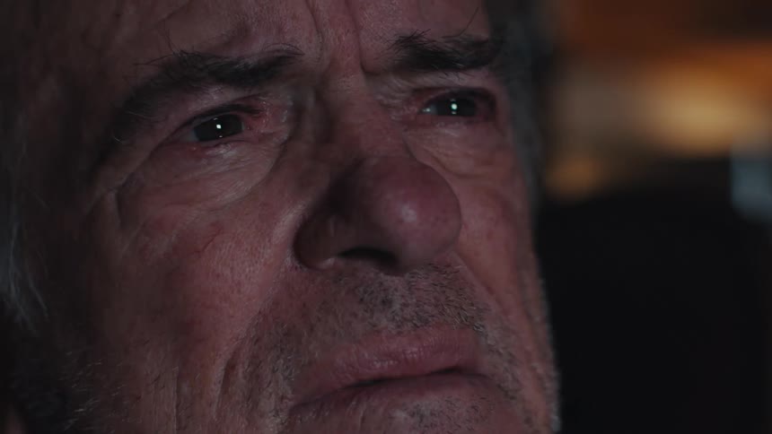 Sir the elderly man sat down and cried emotionally